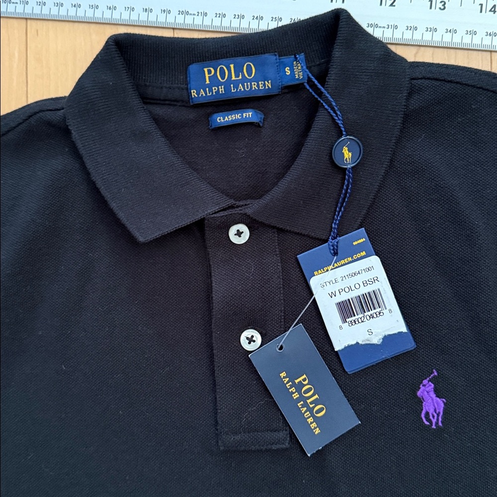 Polo by Ralph Lauren BLACK Button Down Shirt - Picture 7 of 7